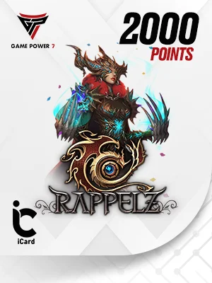 Arabic Rappelz - 2000 Points Card