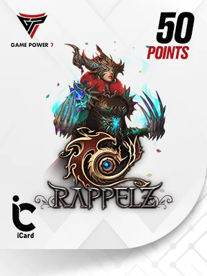 Arabic Rappelz - 50 Points Card