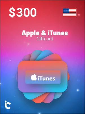 iTunes Giftcard $300 (US Store)