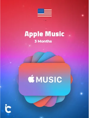 Apple Music - 3 Months Membership Gift Card