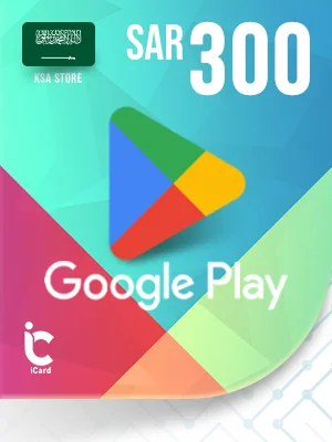 GooglePlay Gift Card SAR300 (KSA Store)