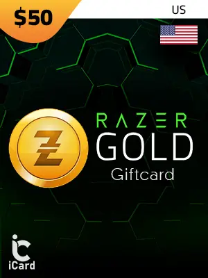 Razer Gold - $50 (US Store)