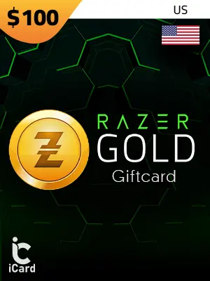 Razer Gold - $100 (US Store)