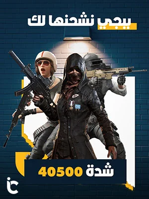 بطاقة شحن ببجي نشحنها لك 40500