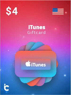 iTunes Gift Card $4 (US Store)