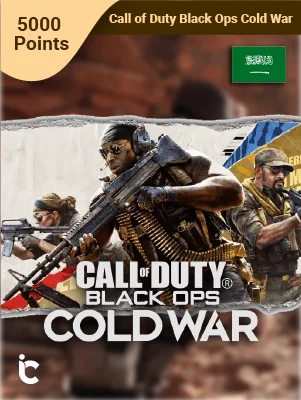 Call of Duty Black Ops Cold War 5000 Points (Saudi Store)