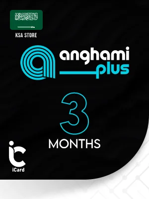 Anghami Plus Subscription - 3 Months (KSA Store)