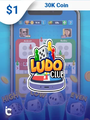 Ludo Club $1 - 30K Coin