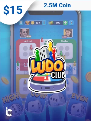 Ludo Club $15 - 2.5M Coin