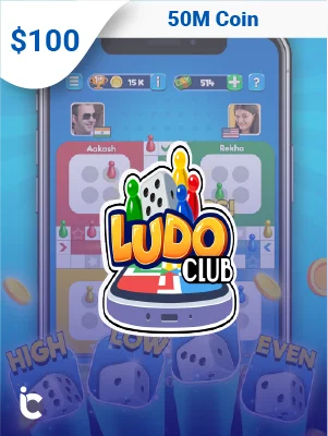 Ludo Club $100 - 50M Coin