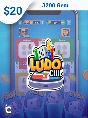 Ludo Club $20 - 3200 Diamond