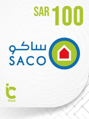 ساكو بطاقة هدايا 100 ريال