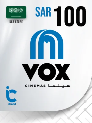 فوكس سينما بطاقة هدايا 100 ريال